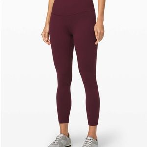 Lululemon 23’’ align dark adobe